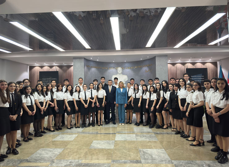 Milli Aviasiya Akademiyasının tələbələri ilə görüş – 2025