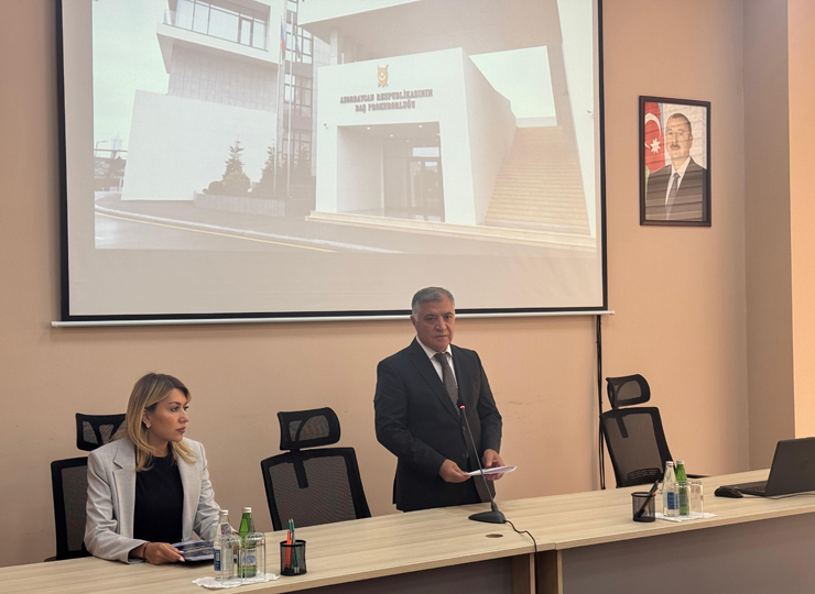 Baş Prokurorluqda Müdafiə Nazirliyinin işçiləri üçün təlim – 2025